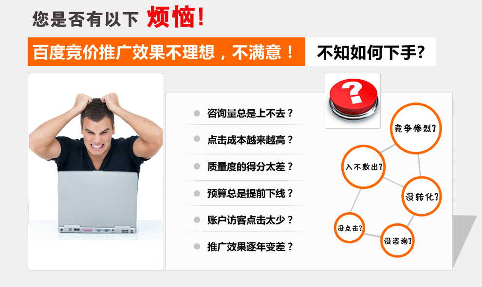 百度競(jìng)價(jià)戶展現(xiàn)量低如何提高轉(zhuǎn)化率？
