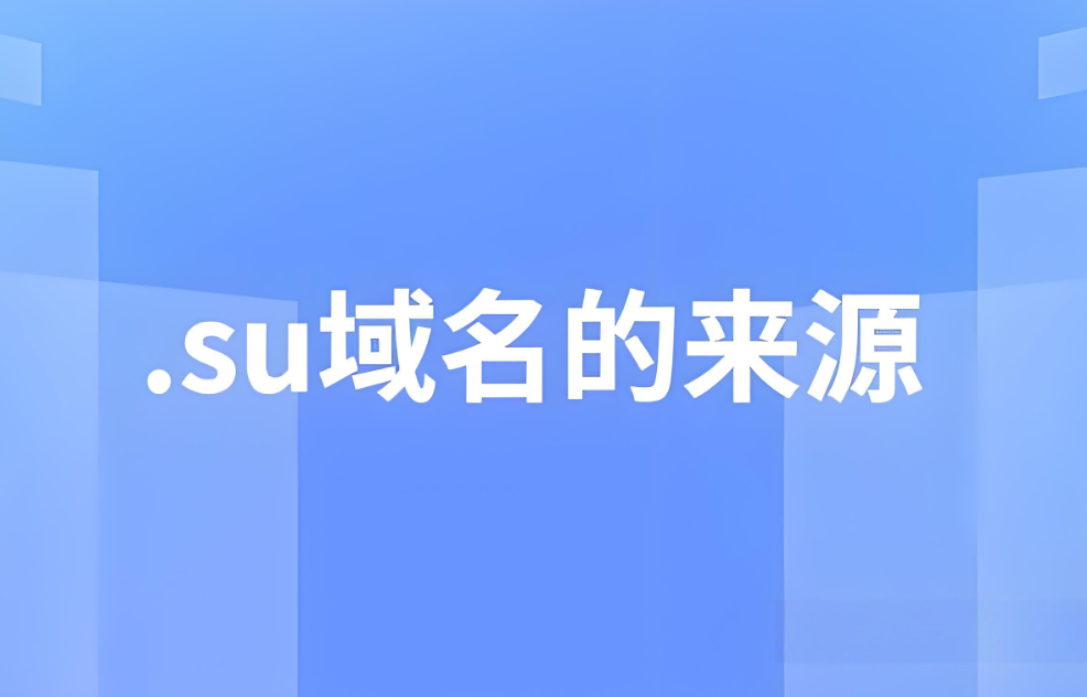 互聯(lián)網(wǎng)暗戰(zhàn)打響：誰有權決定.su域名的去留？